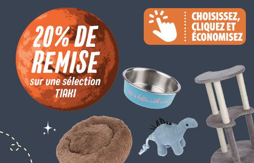 20% de remise sur une sélection TIAKI