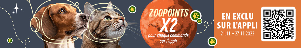 zooPoints doublés sur l'appli