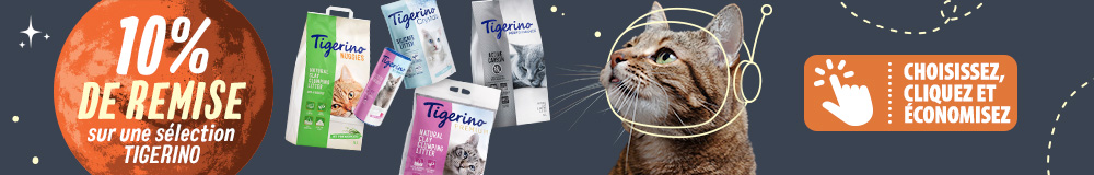 10 % de remise sur une sélection TIGERINO