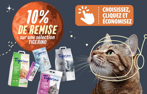 10 % de remise sur une sélection TIGERINO