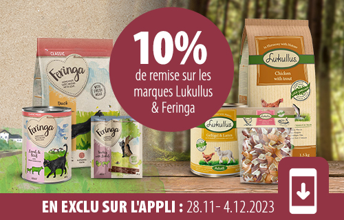 10 % de remise sur Lukullus et Feringa