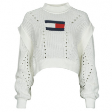 TJW OVRSZD FLAG STITCH SWEATER