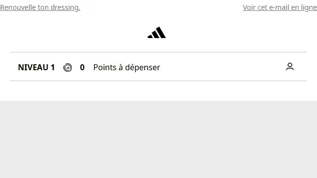 Newsletter de Adidas : Jusqu&rsquo;à -30 % pour renouveler tes looks